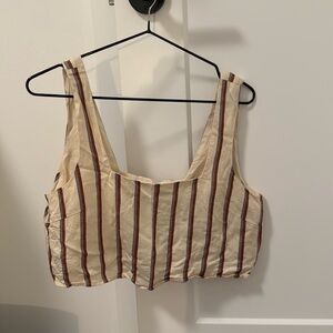 Mink Pink Cropped Tank